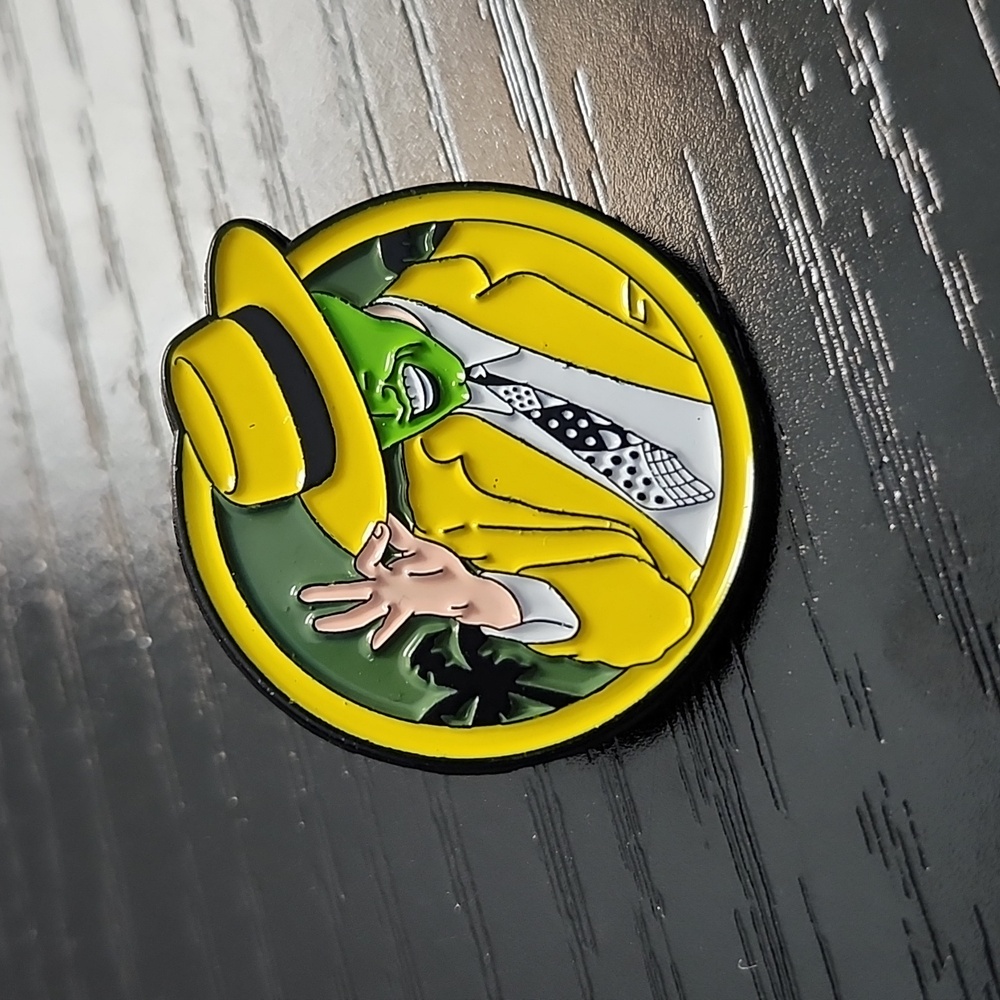 The Mask Movie Inspired Enamel Pin